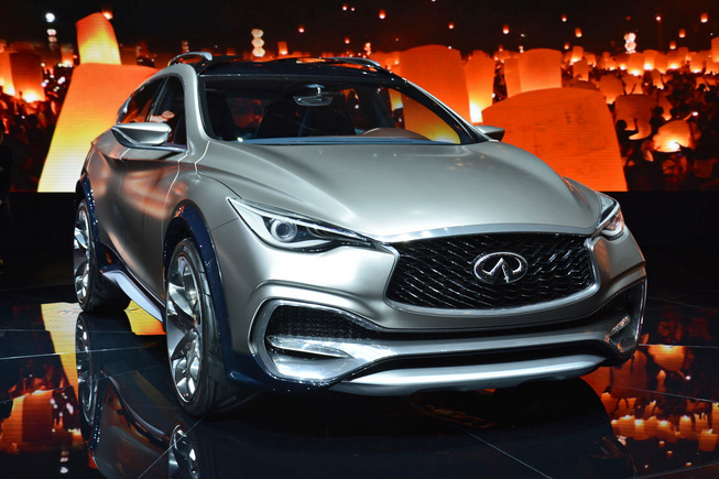 Infiniti QX30 Concept có thể thay thế QX50 đang ế ẩm